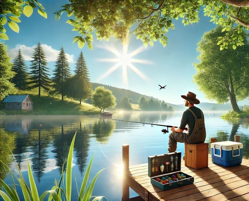 A nyár a horgászok egyik kedvenc évszaka